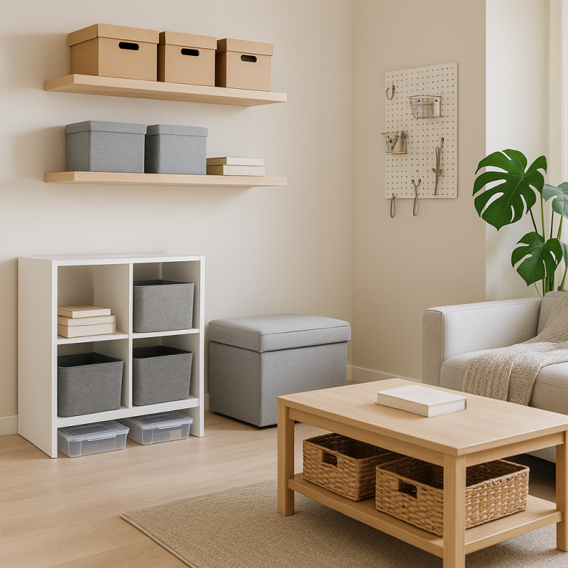 5 tipov na lacné úložné riešenia pre modernú domácnosť