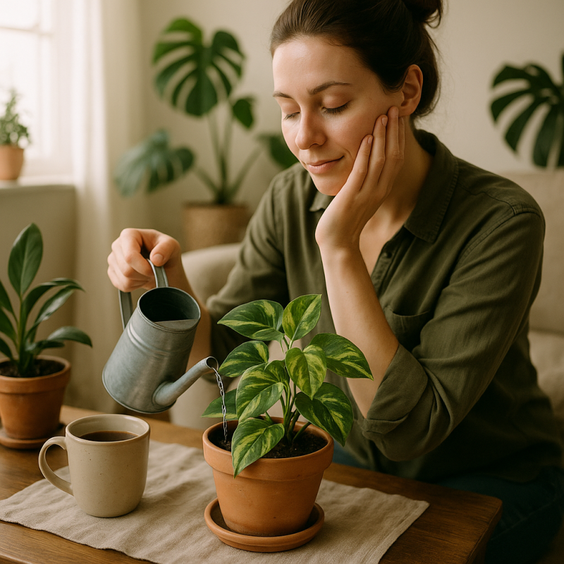 Ako sa starať o rastliny ako o seba – liečivá sila zelene
