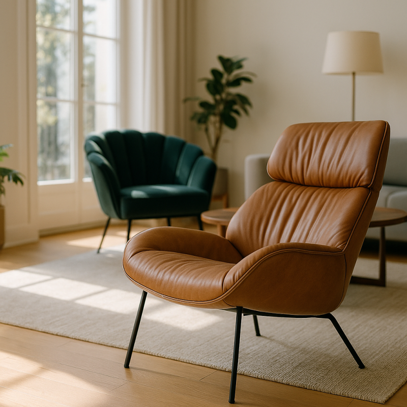 Dizajnové kreslá - spojenie komfortu a štýlu