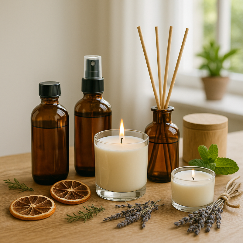Eko sviečky, difuzéry a prírodné vône