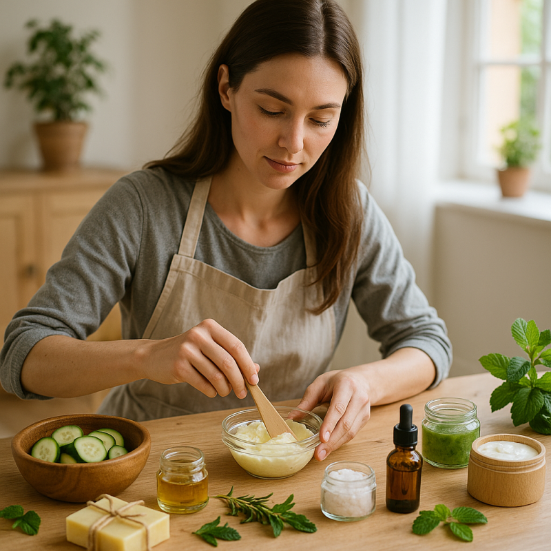 Prírodná kozmetika - Ako ju vyrábať doma