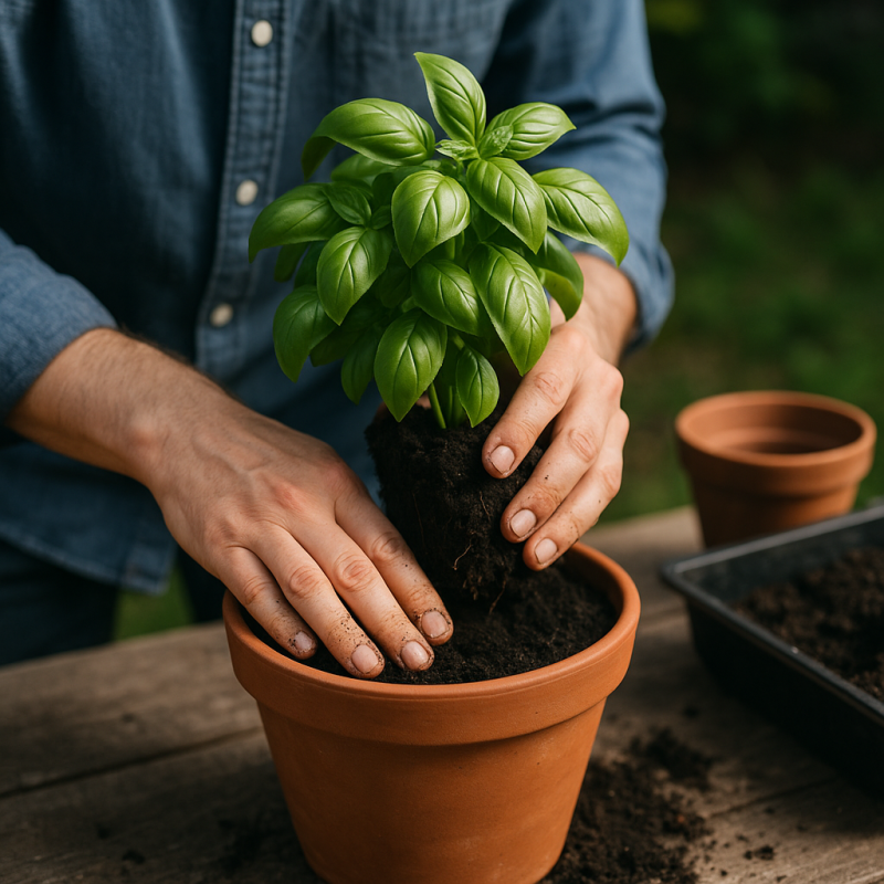 Ako pestovať bazalku v kvetináči