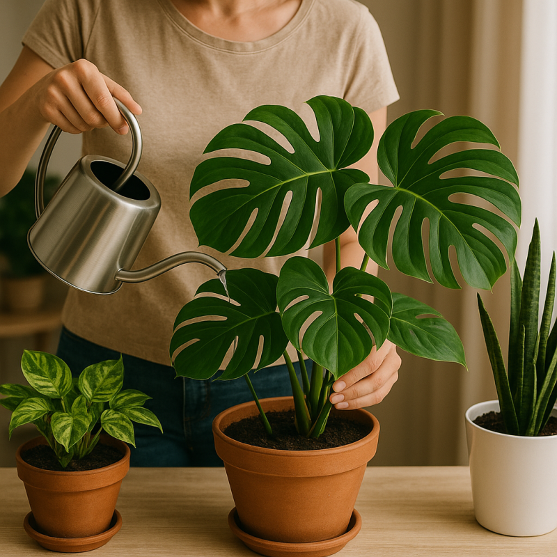 Ako správne polievať izbové rastliny: Kompletný sprievodca
