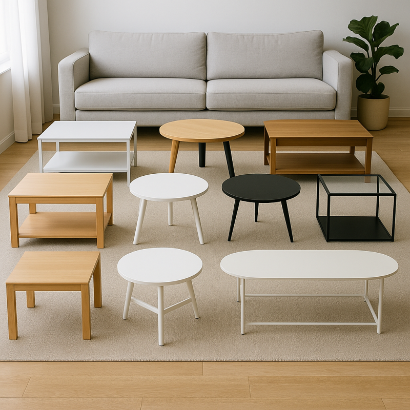 TOP 10 minimalistických stolov do obývačky, ktoré očaria dizajnom aj funkčnosťou