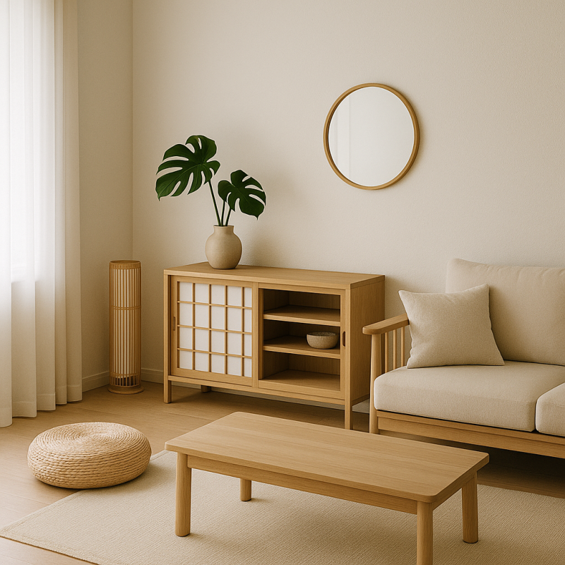 Zásady japonského minimalizmu doma